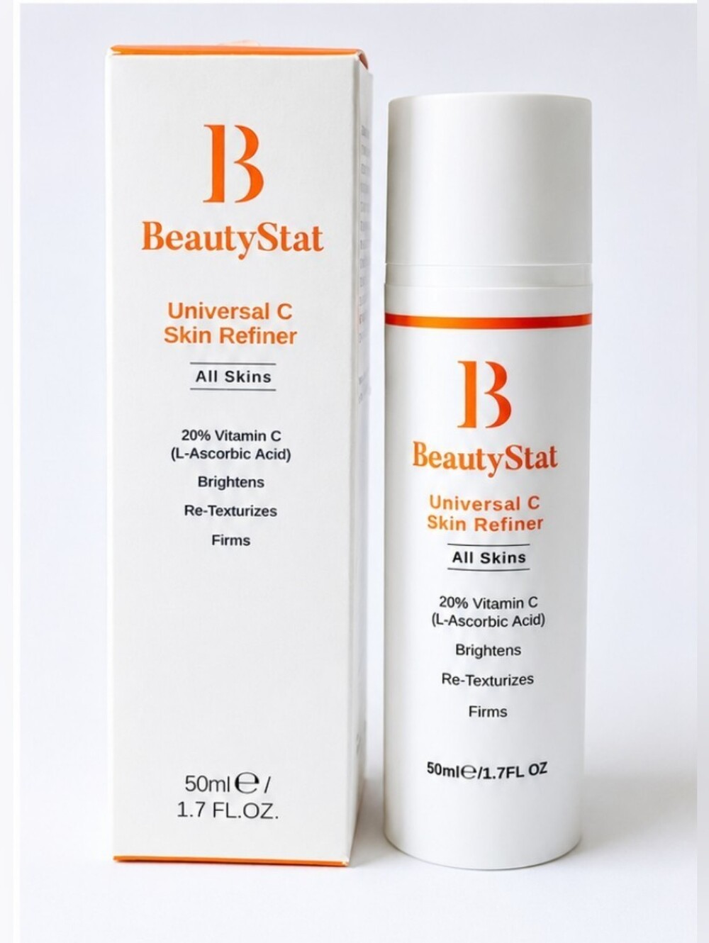 BeautyStat Universal C Skin Refiner 20% Vitamin C Serum 50mL 1.7 oz NIB